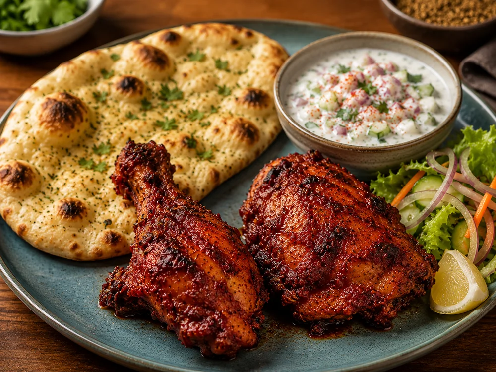 Tandoori kylling med pulao